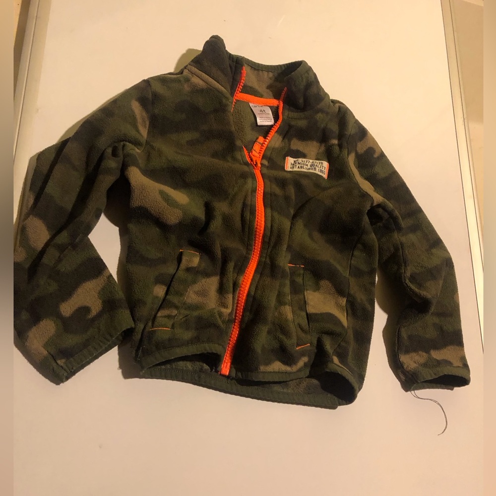 Camouflage fleece